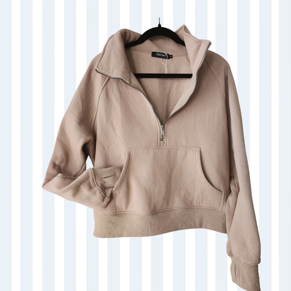 Automet Sweaters - Half Zip Pullover Sweater